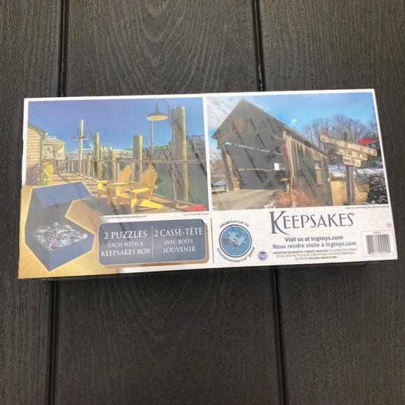 Keepsakes-Set of 2 puzzles- 500 pieces each - Picture 2 of 3